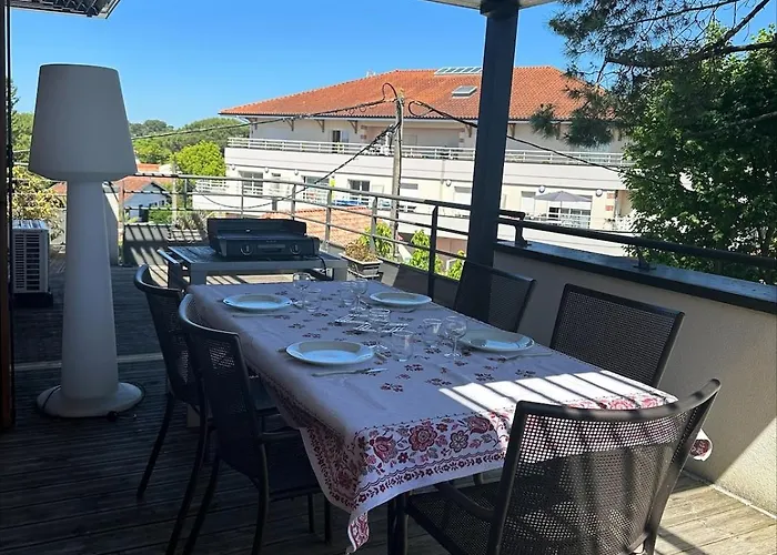 Rooftop Pour 3 Personnes A Les Bains -300 M De La 公寓 安德诺莱斯贝恩