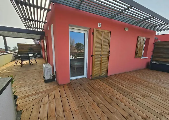 Rooftop Pour 3 Personnes A Les Bains -300 M De La 安德诺莱斯贝恩